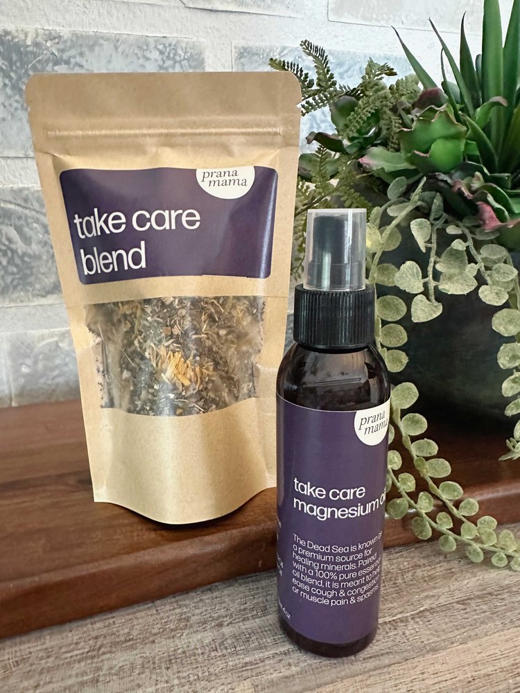 Take Care Tea and Magnesium Oil Spray Bundle